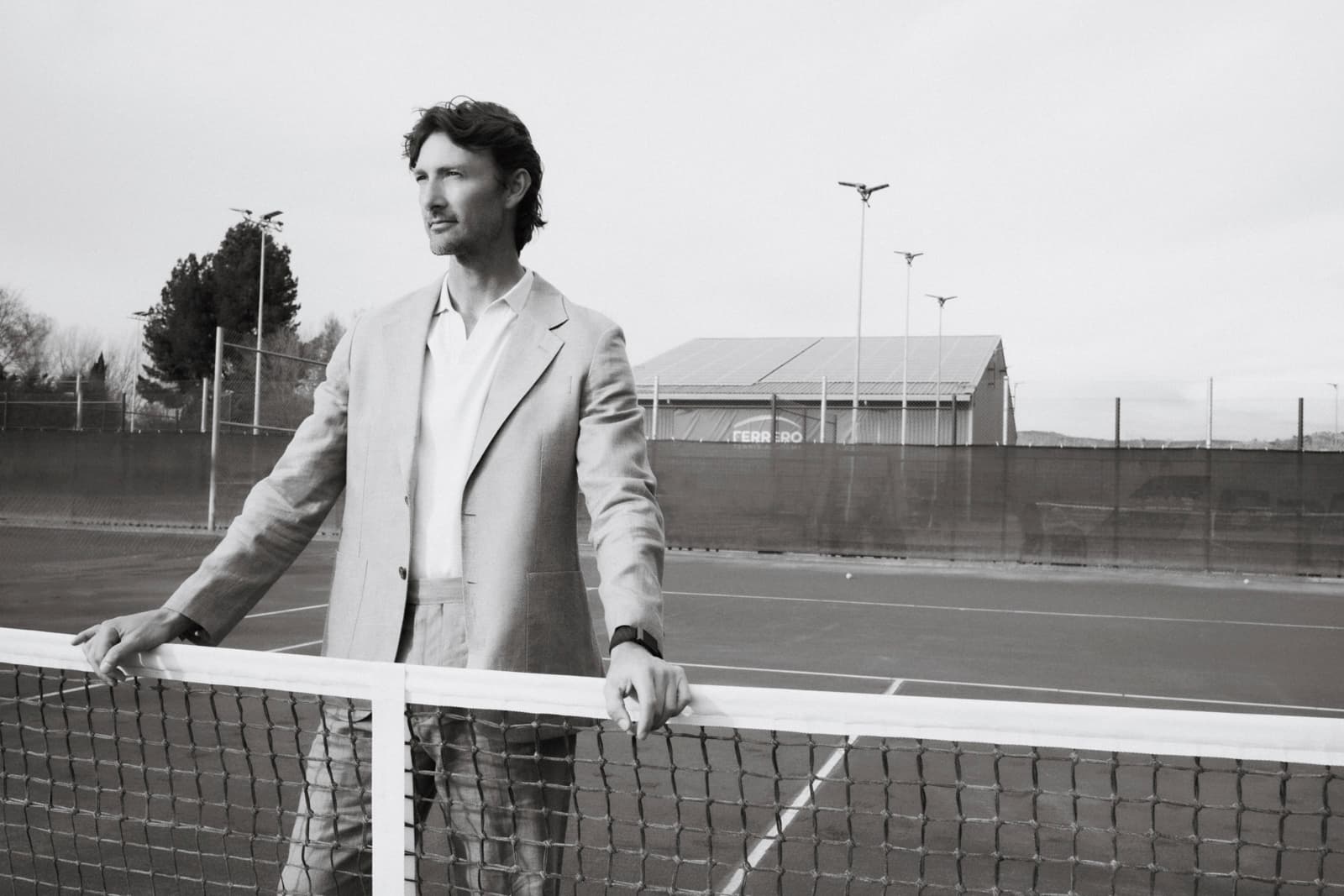 Juanqui posa para Pedro del Hierro.