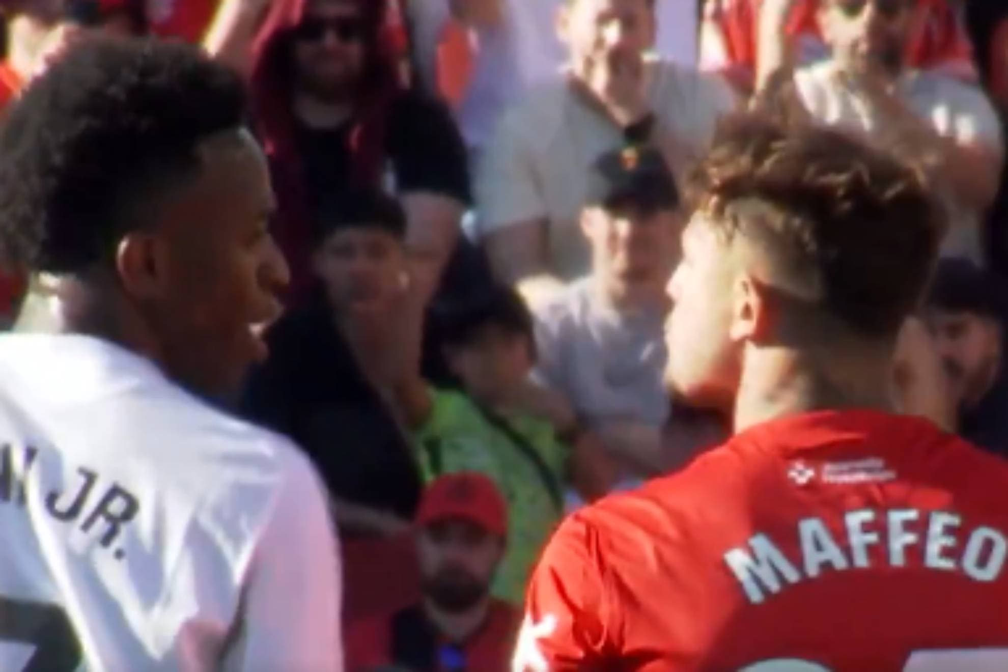 Cazada en el nuevo pique de la guerra personal entre Vinicius y Maffeo: "¡Te mato!"