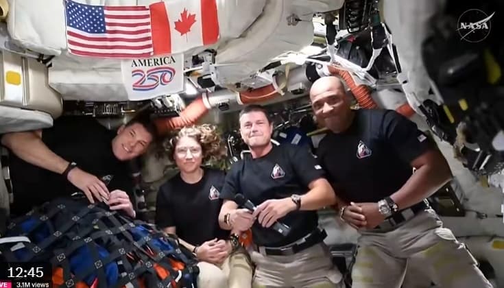 El equipo de astronautas de la NASA.