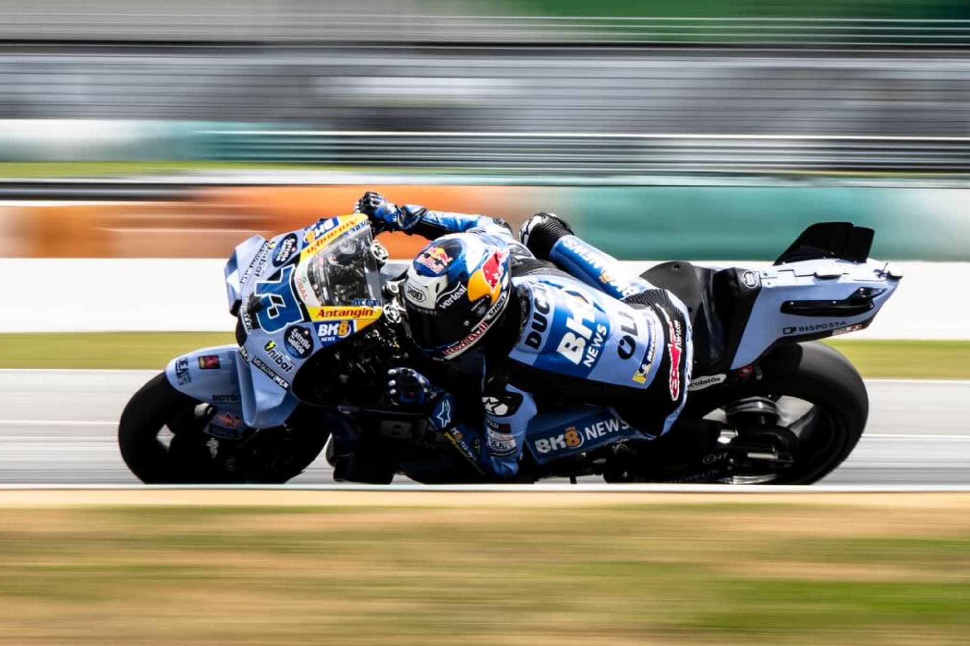 Álex Márquez, en el trazado de Buriram.