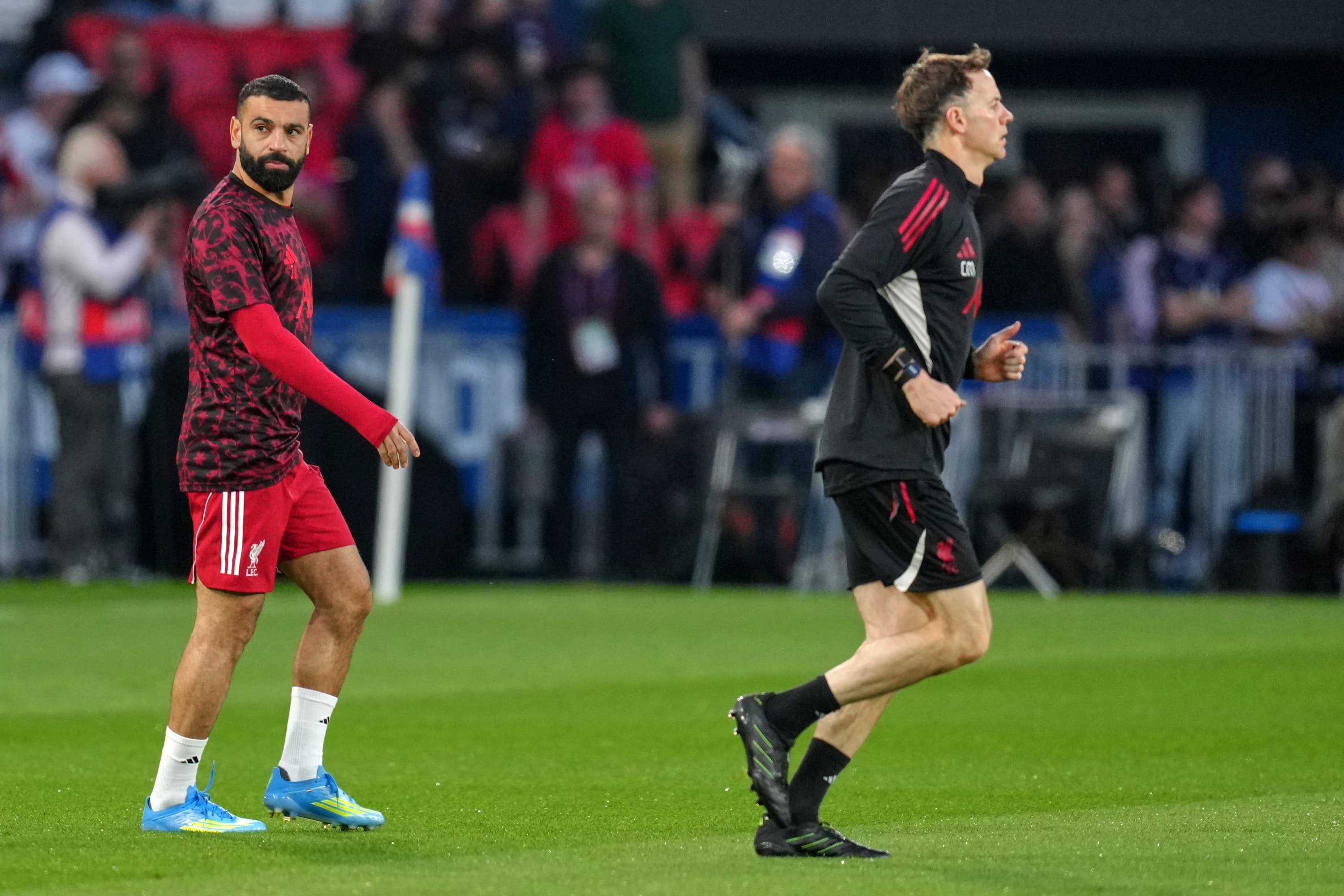 Salah, en el Parque de los Príncipes