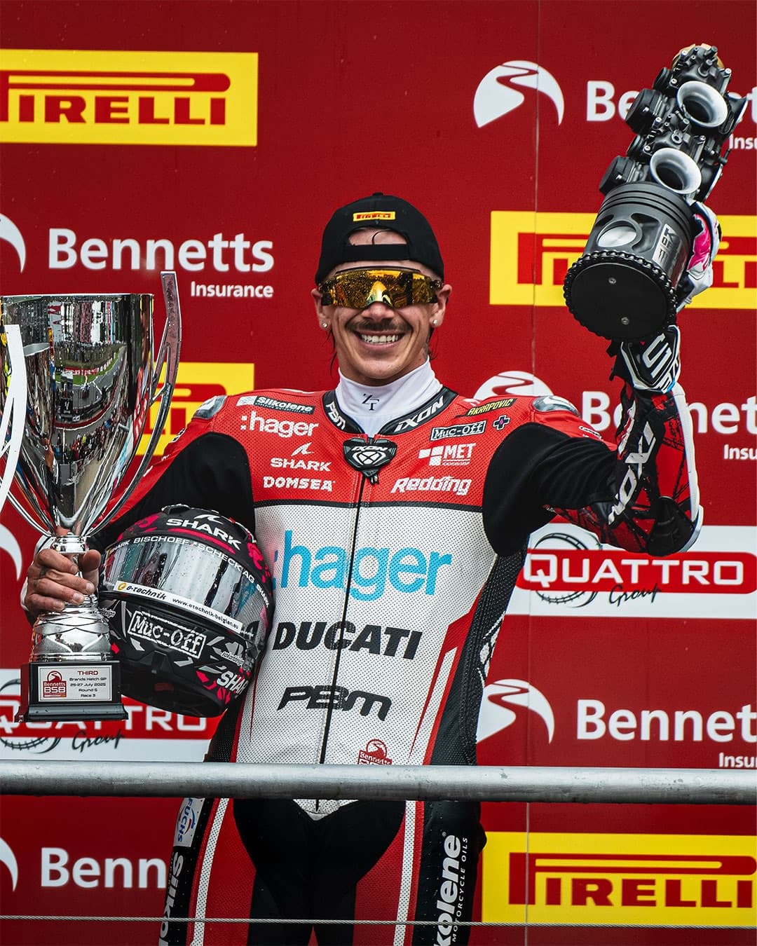 Scott Redding, en el BSB en 2025.