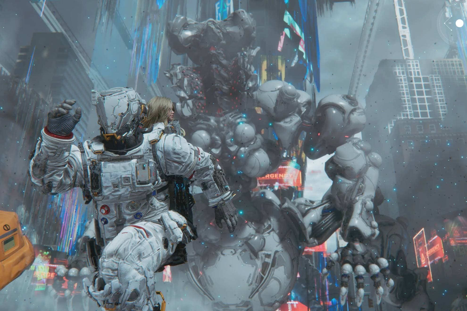 Imagen de Pragmata, el nuevo juego de acción tipo shooter de ciencia ficción de Capcom.