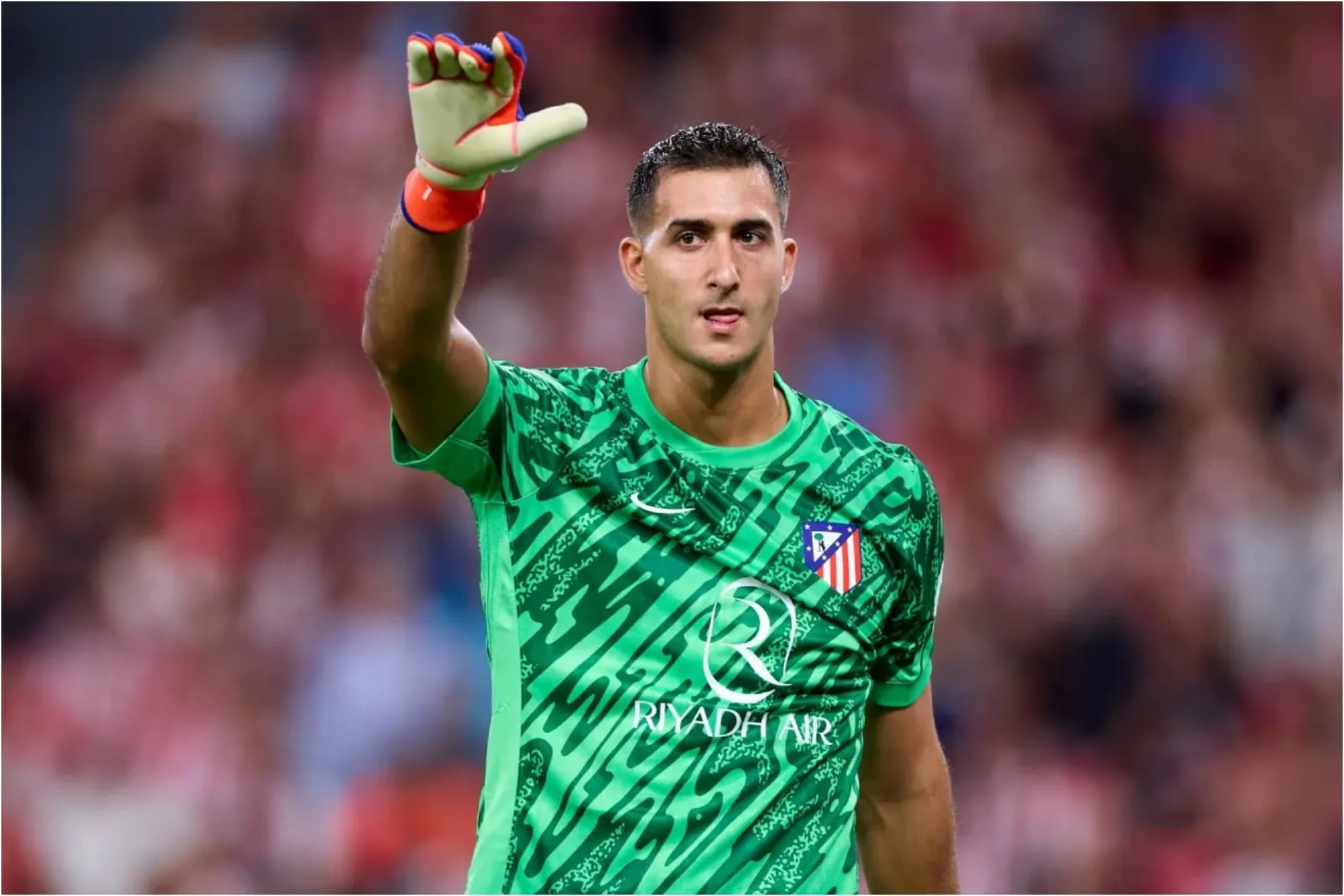 Juan Musso, en un encuentro.