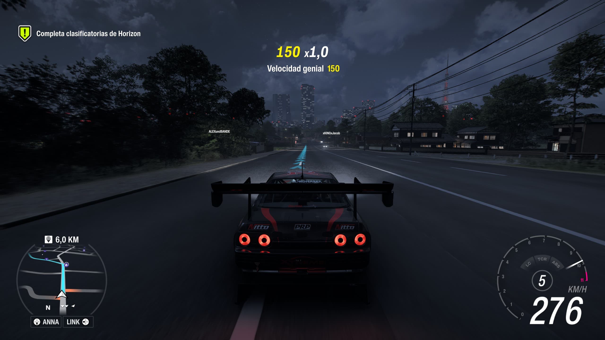 La noche japonesa de Forza Horizon 6 es preciosa.