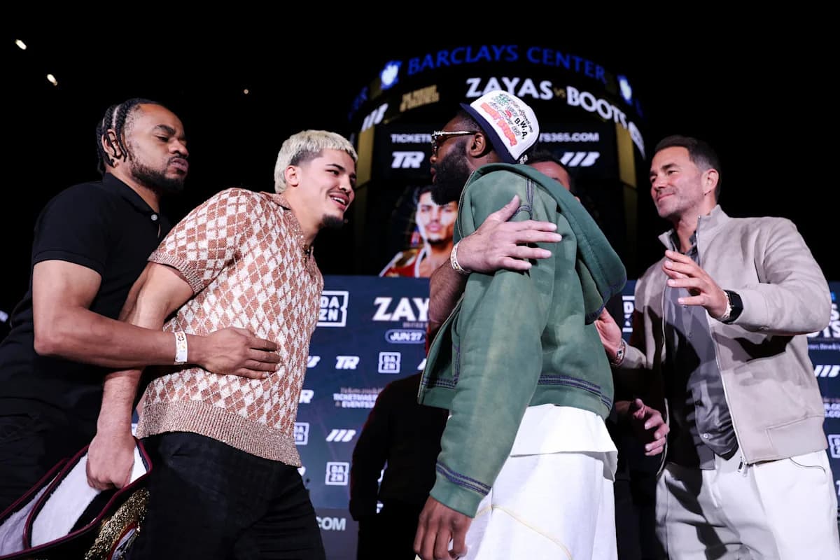 'He’s going to pay for that': Xander Zayas, Jaron Ennis kick off their June showdown with fireworks