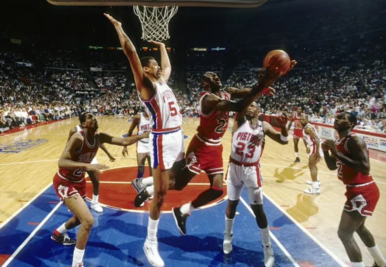 2. Chicago Bulls vs. Detroit Pistons