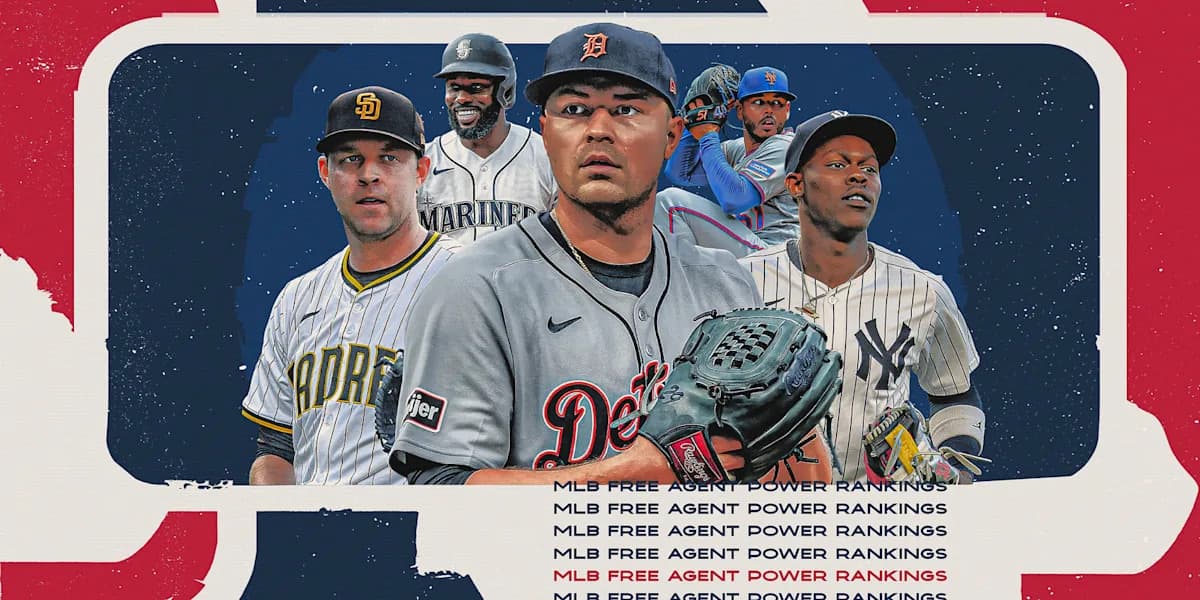 MLB free-agent rankings: In the 2027 class, it's Tarik Skubal and everybody else