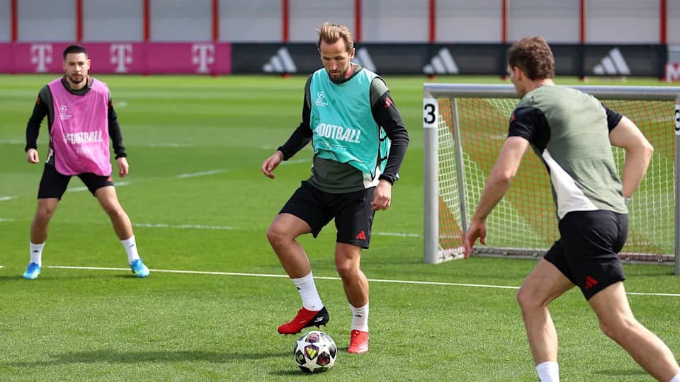 Build-up to Champions League game against Real Madrid