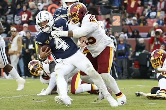2. Dallas Cowboys vs. Washington Commanders
