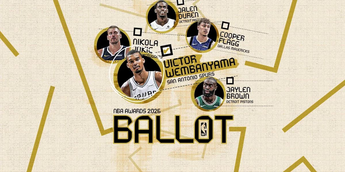 2026 NBA Awards Ballot: Victor Wembanyama for MVP, Cooper Flagg for Rookie of the Year