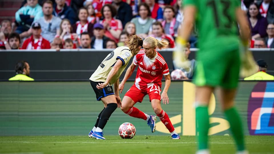 BĂŒhl, Harder and Bayernâs belief of reaching the Champions League final