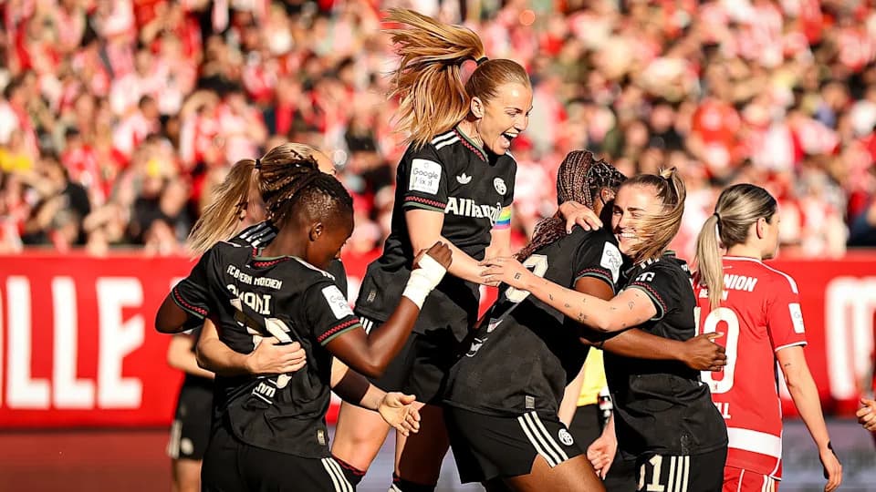 FC Bayern Women retain Bundesliga title with victory at Union