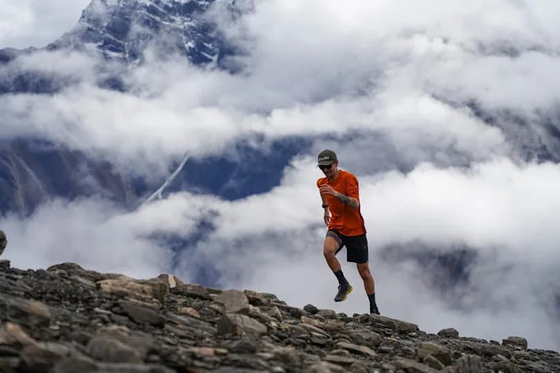 Tyler Andrews in the Nepal Himalayas