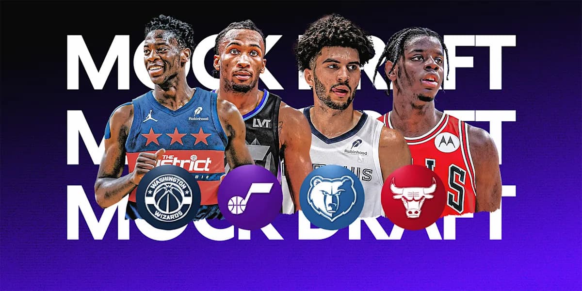 NBA Mock Draft 5.0: The Wizards won the lottery! Here's how every pick could play out now