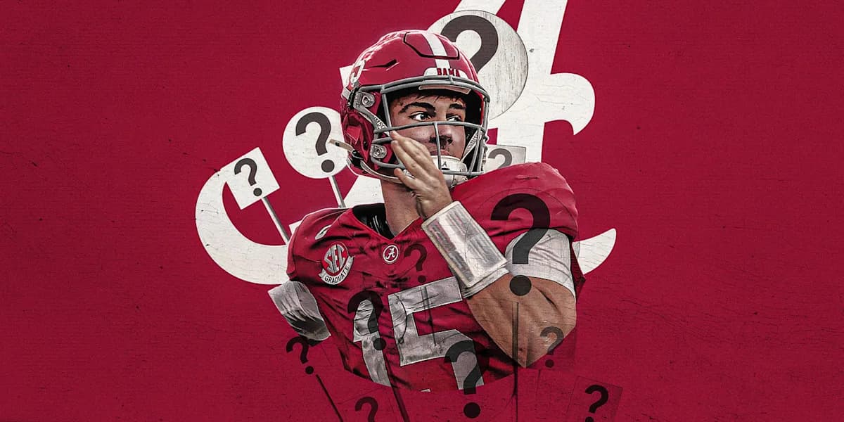 Last year, Shedeur Sanders was the NFL draft’s mystery. This year, it’s Alabama QB Ty Simpson.