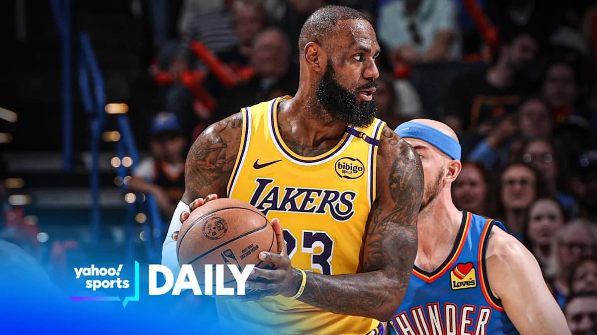 Shai Gilgeous-Alexander addresses Lakers, LeBron James ahead of NBA playoffs