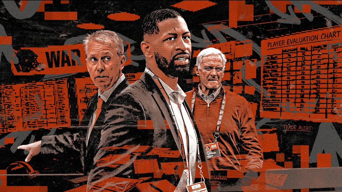 Inside Cleveland Brownsâ NFL Draft room, where trade calls keep ringing and high-speed databases whir