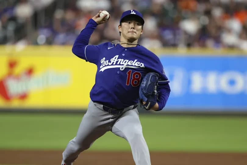 1. Yoshinobu Yamamoto, Los Angeles Dodgers