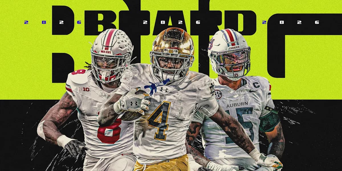 2026 NFL Draft final big board: Fernando Mendoza is No. 1, Jeremiyah Love is top-3 in full 75-player edition