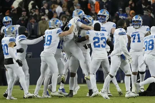 10. Detroit Lions