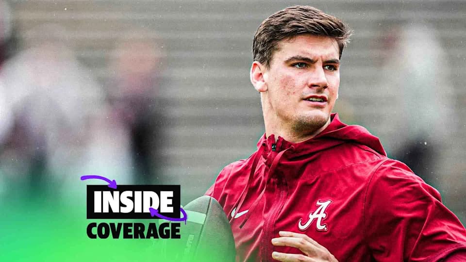 Will Ty Simpson be taken in the first round of the 2026 NFL Draft? (Photo by CFP/Getty Images)