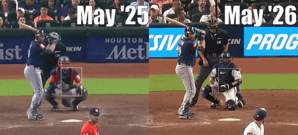 cal-raleigh-leg-kick-2025-vs-2026.gif